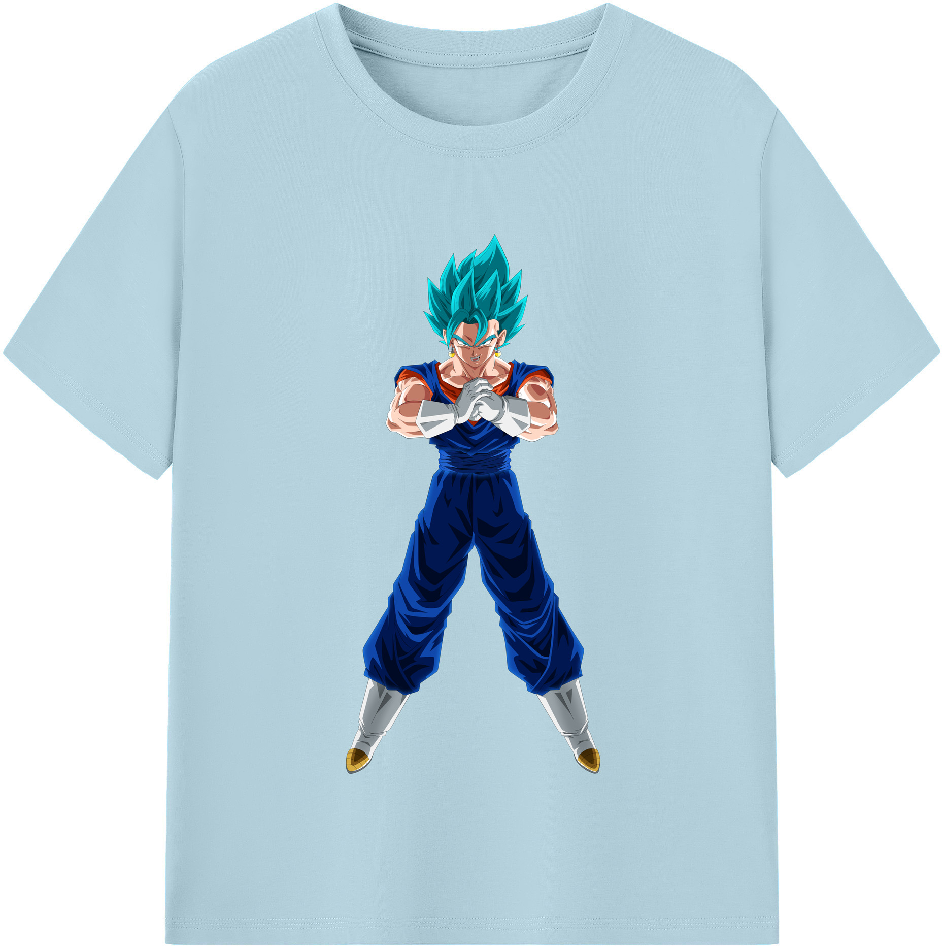 （画像用） ドラゴンボール ベジット DRAGON BALL Vegetto 綿100％半袖Tシャツ（フロントプリント）